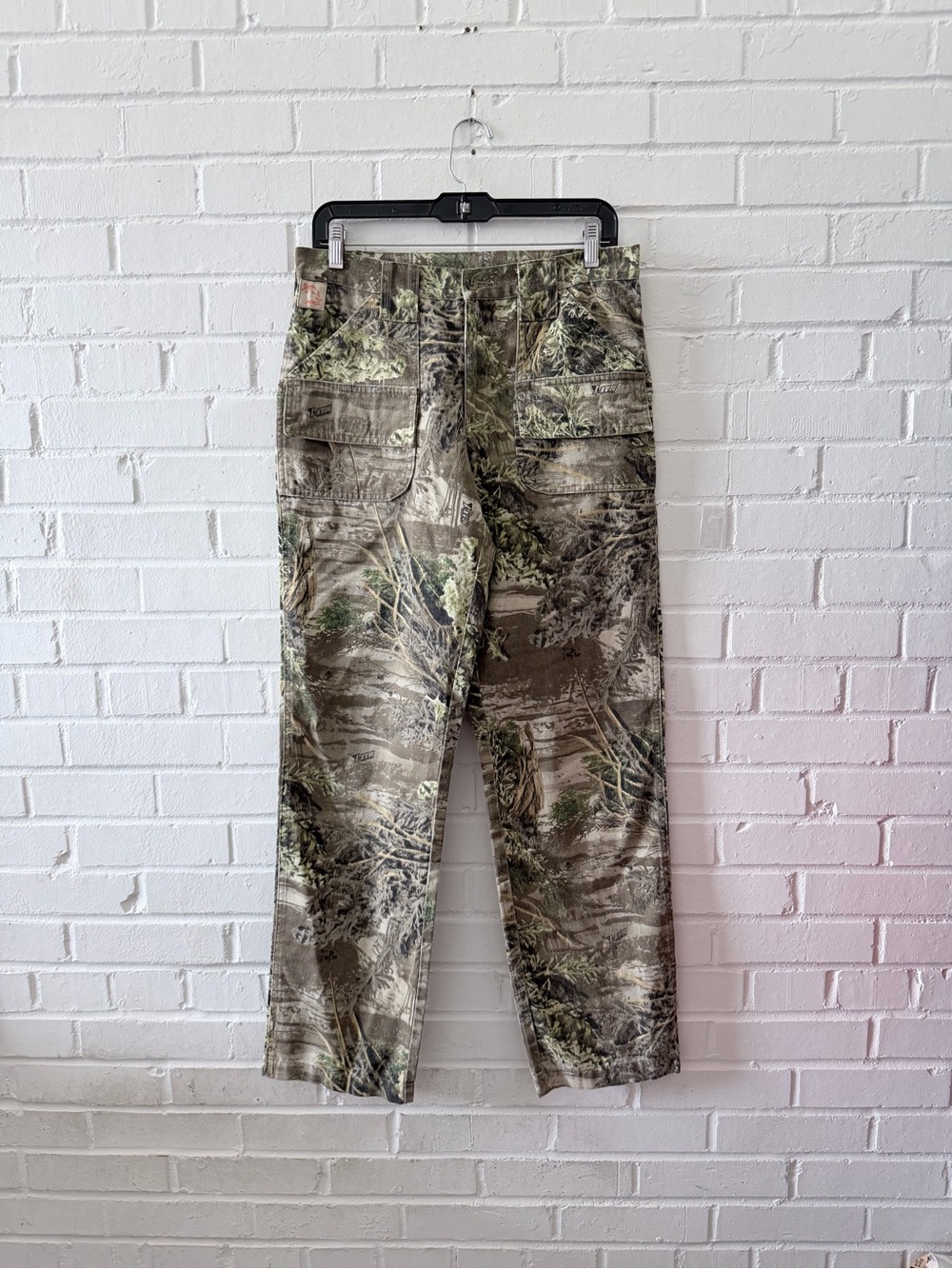 She Safari Camouflage Utility Pants (S)- Green/Beige For Outdoor Hunting